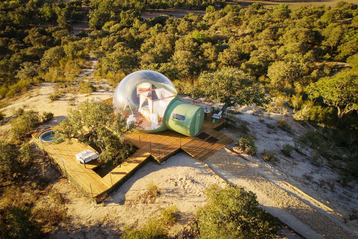 Eco-Lodge En La Reserva Privada Campanarios De Azaba - Proyecto De Conservacion Эспеха Экстерьер фото